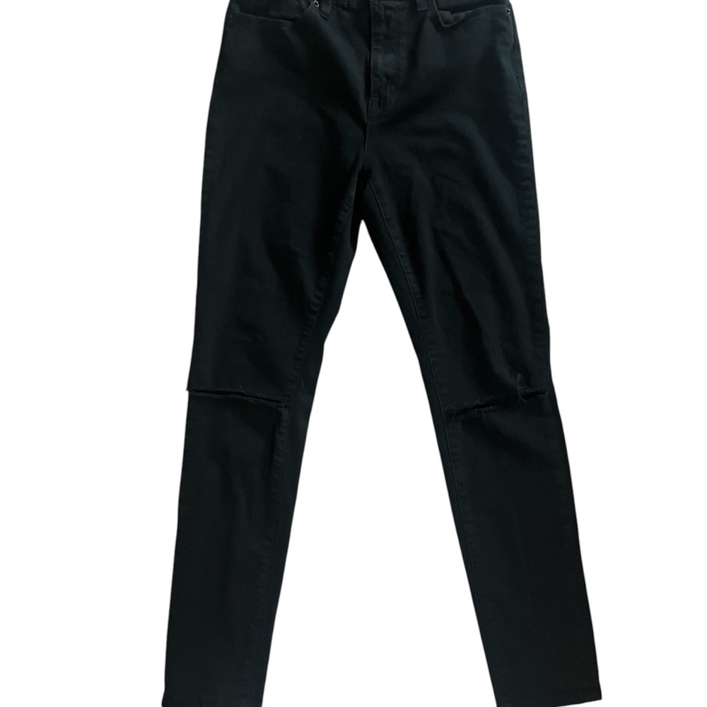BDG Women’s “Twig” High Rise Distressed Skinny Black Jeans - Picture 6 of 8